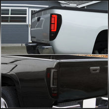 Load image into Gallery viewer, Chevrolet Colorado 2004-2012 LED Bar Tail Lights Black Housing Smoke Len White Tube