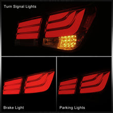 Load image into Gallery viewer, Chevrolet Cruze 2008-2015 LED Bar Tail Lights Chrome Housing Smoke Len White Tube