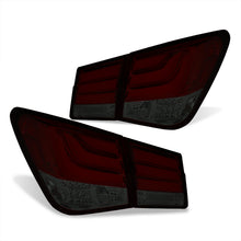 Load image into Gallery viewer, Chevrolet Cruze 2008-2015 LED Bar Tail Lights Chrome Housing Red Smoke Len White Tube