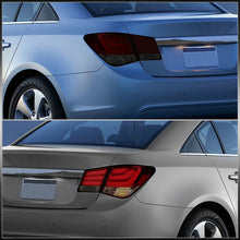 Load image into Gallery viewer, Chevrolet Cruze 2008-2015 LED Bar Tail Lights Chrome Housing Red Smoke Len White Tube