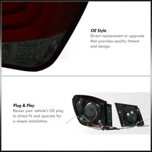 Load image into Gallery viewer, Chevrolet Cruze 2008-2015 LED Bar Tail Lights Chrome Housing Red Smoke Len White Tube