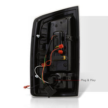 Load image into Gallery viewer, Dodge Ram 1500 2007-2008 / 2500 3500 2007-2009 LED Tail Lights Chrome Housing Clear Len