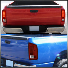 Load image into Gallery viewer, Dodge Ram 1500 2007-2008 / 2500 3500 2007-2009 LED Tail Lights Chrome Housing Red Len