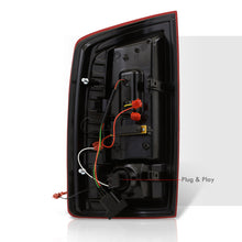 Load image into Gallery viewer, Dodge Ram 1500 2007-2008 / 2500 3500 2007-2009 LED Tail Lights Chrome Housing Red Len