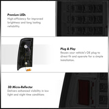 Load image into Gallery viewer, Dodge Ram 1500 2009-2018 / 2500 3500 2010-2018 LED Tail Lights Chrome Housing Smoke Len (Excluding OEM LED Models)