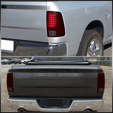 Load image into Gallery viewer, Dodge Ram 1500 2009-2018 / 2500 3500 2010-2018 LED Tail Lights Chrome Housing Red Smoke Len (Excluding OEM LED Models)
