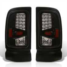 Load image into Gallery viewer, Dodge Ram 1500 1994-2001 / 2500 3500 1994-2002 LED Tail Lights Black Housing Clear Len