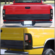 Load image into Gallery viewer, Dodge Ram 1500 1994-2001 / 2500 3500 1994-2002 LED Tail Lights Black Housing Clear Len