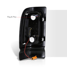 Load image into Gallery viewer, Dodge Ram 1500 1994-2001 / 2500 3500 1994-2002 LED Tail Lights Black Housing Smoke Len