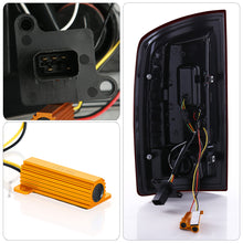 Load image into Gallery viewer, Dodge Ram 1500 2002-2006 / 2500 3500 2003-2006 LED Tail Lights Chrome Housing Red Smoke Len