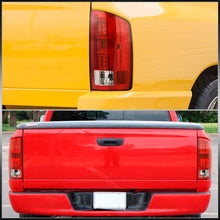 Load image into Gallery viewer, Dodge Ram 1500 2002-2006 / 2500 3500 2003-2006 LED Bar Tail Lights Chrome Housing Red Len White Tube (Excluding OEM LED Models)