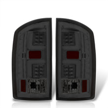 Load image into Gallery viewer, Dodge Ram 1500 2002-2006 / 2500 3500 2003-2006 LED Bar Tail Lights Chrome Housing Smoke Len White Tube (Excluding OEM LED Models)