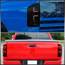 Load image into Gallery viewer, Dodge Ram 1500 2002-2006 / 2500 3500 2003-2006 LED Bar Tail Lights Black Housing Smoke Len White Tube (Excluding OEM LED Models)