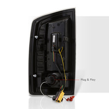 Load image into Gallery viewer, Dodge Ram 1500 2007-2008 / 2500 3500 2007-2009 LED Bar Tail Lights Black Housing Clear Len Red Tube (Excluding OEM LED Models)