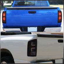 Load image into Gallery viewer, Dodge Ram 1500 2007-2008 / 2500 3500 2007-2009 LED Bar Tail Lights Black Housing Smoke Len White Tube (Excluding OEM LED Models)