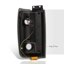 Load image into Gallery viewer, Ford Expedition 1997-2002 LED Bar Tail Lights Black Housing Smoke Len White Tube