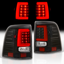 Load image into Gallery viewer, Ford Explorer 2002-2005 LED Bar Tail Lights Black Housing Clear Len Red Tube