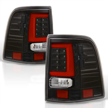 Load image into Gallery viewer, Ford Explorer 2002-2005 LED Bar Tail Lights Black Housing Clear Len Red Tube