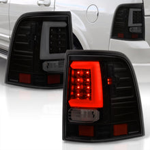 Load image into Gallery viewer, Ford Explorer 2002-2005 LED Bar Tail Lights Black Housing Smoke Len White Tube