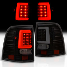 Load image into Gallery viewer, Ford Explorer 2002-2005 LED Bar Tail Lights Black Housing Smoke Len White Tube
