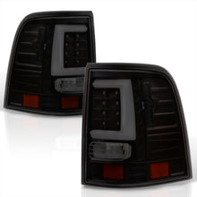 Load image into Gallery viewer, Ford Explorer 2002-2005 LED Bar Tail Lights Black Housing Smoke Len White Tube