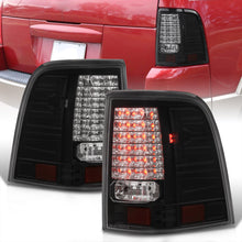 Load image into Gallery viewer, Ford Explorer 2002-2005 LED Tail Lights Black Housing Clear Len