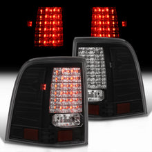 Load image into Gallery viewer, Ford Explorer 2002-2005 LED Tail Lights Black Housing Clear Len