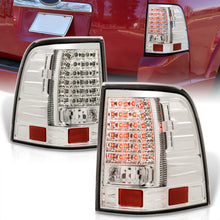 Load image into Gallery viewer, Ford Explorer 2002-2005 LED Tail Lights Chrome Housing Clear Len