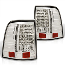 Load image into Gallery viewer, Ford Explorer 2002-2005 LED Tail Lights Chrome Housing Clear Len