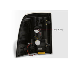 Load image into Gallery viewer, Ford Explorer 2002-2005 LED Tail Lights Chrome Housing Clear Len