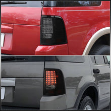 Load image into Gallery viewer, Ford Explorer 2002-2005 LED Tail Lights Black Housing Smoke Len