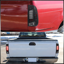 Load image into Gallery viewer, Ford F150 1997-2003 / F250 Light Duty 1997-1999 / F250 F350 F450 F550 Super Duty 1999-2007 LED Tail Lights Black Housing Clear Len (Styleside Models Only)