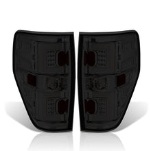 Load image into Gallery viewer, Ford F150 Styleside 2009-2014 LED Bar Tail Lights Chrome Housing Smoke Len White Tube