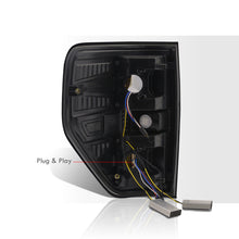 Load image into Gallery viewer, Ford F150 Styleside 2009-2014 LED Bar Tail Lights Chrome Housing Smoke Len White Tube