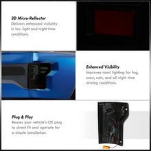 Load image into Gallery viewer, Ford F150 2018-2020 LED Bar Tail Lights Black Housing Smoke Len (Excluding OEM LED Models)