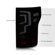 Load image into Gallery viewer, Ford F150 2018-2020 LED Bar Tail Lights Black Housing Smoke Len (Excluding OEM LED Models)