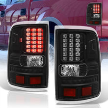 Load image into Gallery viewer, Ford F150 Styleside 2004-2008 LED Tail Lights Black Housing Clear Len