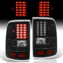 Load image into Gallery viewer, Ford F150 Styleside 2004-2008 LED Tail Lights Black Housing Clear Len