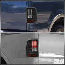 Load image into Gallery viewer, Ford F150 Styleside 2004-2008 LED Tail Lights Black Housing Clear Len