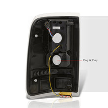 Load image into Gallery viewer, Ford F150 Styleside 2004-2008 LED Tail Lights Black Housing Clear Len