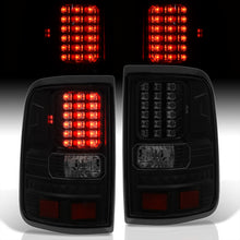 Load image into Gallery viewer, Ford F150 Styleside 2004-2008 LED Tail Lights Black Housing Smoked Len