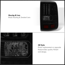 Load image into Gallery viewer, Ford F150 Styleside 2004-2008 LED Tail Lights Black Housing Smoked Len