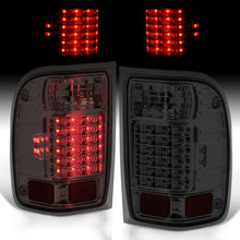 Load image into Gallery viewer, Ford Ranger 2001-2011 LED Tail Lights Chrome Housing Smoke Len (Excluding STX Models)