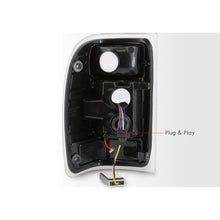 Load image into Gallery viewer, Ford Ranger 2001-2011 LED Tail Lights Black Housing Clear Len (Excluding STX Models)