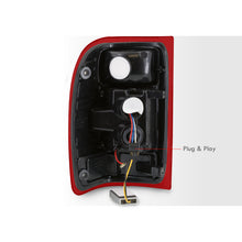 Load image into Gallery viewer, Ford Ranger 2001-2011 LED Tail Lights Chrome Housing Red Len (Excluding STX Models)