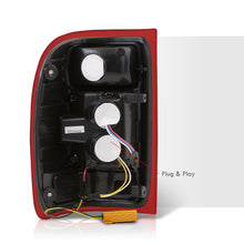 Load image into Gallery viewer, Ford Ranger 1993-1999 LED Tail Lights Chrome Housing Red Len