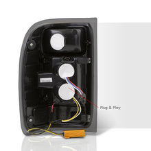 Load image into Gallery viewer, Ford Ranger 1993-1999 LED Tail Lights Chrome Housing Smoke Len