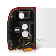 Load image into Gallery viewer, Ford Ranger 1993-1999 LED Tail Lights Chrome Housing Red Smoke Len