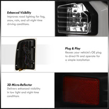 Load image into Gallery viewer, GMC Sierra 1500 2007-2013 / 2500HD 3500HD 2007-2014 LED Bar Tail Lights Black Housing Clear Len White Tube (Excluding OEM LED & Dually Models)
