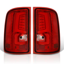 Load image into Gallery viewer, GMC Sierra 1500 2007-2013 / 2500HD 3500HD 2007-2014 LED Bar Tail Lights Chrome Housing Red Len White Tube (Excluding OEM LED & Dually Models)